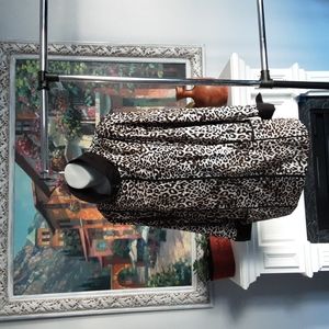 CJ Banks leopard, light weight jacket, 1X